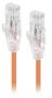 ALOGIC 0.5m Ultra Slim Cat6 Network Cable, Orange