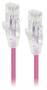 ALOGIC 2m Ultra Slim Cat6 Network Cable, Pink