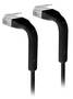 Ubiquiti UniFi 0.1m CAT6 Ultra-Thin Network Cable, Black