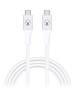 Bonelk 2m USB-C to USB-C Long-Life Cable, White
