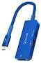 Bonelk Long-Life USB-C 3 in 1 Multiport Hub, Blue