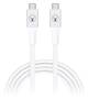 Bonelk Long-Life 2m USB4 USB-C To USB-C Cable, White