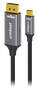 mbeat Tough Link 8K 1.8m USB-C to DisplayPort Cable, Male to Male