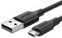 Ugreen 3M USB-A 2.0 to Micro USB Data Cable, Black