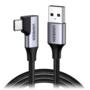 Ugreen 1M Right Angle USB-C Fast Charging Cable 5Gbps, USB-C To USB-A