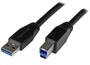 StarTech 5M Active USB 3.0 USB-A to USB-B Cable, M/M
