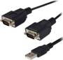 StarTech 2 Port FTDI USB to Serial RS232 Adapter Cable with COM Retent