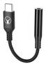 Bonelk USB-C to 3.5mm Long-Life Adapter, Black