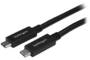 StarTech 1m USB C to USB C Cable, USB3.0, Thunderbolt 3 Compatible