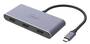 Cruxtec 15cm USB-C to 3 x HDMI 8K Adapter