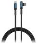 Rockrose OneLink Pro Max 1M Right Angle USB-C to USB-C Cable