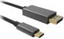 UNiFY 2m 8K USB C to DisplayPort Cable, Male to Male