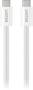 UNITEK 1m Magnetic USB-C Cable, White, USB-C to USB-C