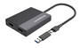 Simplecom USB 3.0 or USB-C to Dual 4K HDMI 2.0 Display Adapter