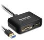 Simplecom USB 3.0 to HDMI + VGA Video Adapter with 3.5mm Audio Full HD 1080p