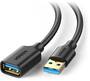 Ugreen 2m USB 3.0 Extension Cable, Male to Female, Black
