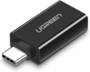 Ugreen USB-C to USB 3.0A Adapter, Male to Female, Black