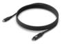Ubiquiti 2m USB-C Cable with Charge Display, Black, Braided Power Data Cab