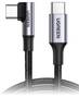 UGREEN 3m 90 Degree Angled USB-C Male to USB-C Male 100W Braided, Black