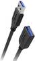 Simplecom 0.5m USB 3.0 SuperSpeed Extension Cable