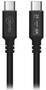 Cruxtec 5m USB-C 3.2 Gen2 20Gbps 240W 4K 60Hz Full-Feature Cable, Black