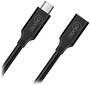Cruxtec 50cm USB-C Male to USB-C Female Extension Cable