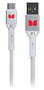 Monster 2m USB-C to USB-A Braided Cable, White