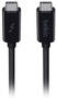 Belkin 1m Thunderbolt 3 Cable USB-C to USB-C, Black