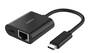 Belkin Connect 1.31m USB-C to Ethernet + Charge Adapter