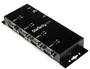 StarTech 4 Port USB to DB9 RS232 Serial Adapter Hub