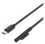 Cygnett USB-C to Microsoft Surface Laptop Cable, 1m, Black