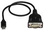 StarTech 40cm USB C Cable, USB Type C to RS232 (DB9)
