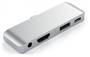 Satechi Aluminium USB-C Mobile Pro Hub, Silver