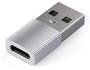 Satechi USB-A to USB-C Adapter, Silver, USB 3.0