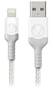 Bonelk Long-Life 1.2m USB-A to to Lightning Cable, White