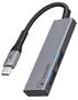 Bonelk Long-Life USB-C to 2 Port USB-A 3.0 Slim Hub, Space Grey