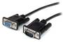 StarTech 2M DB9/RS232 Serial Cable, M/F, Black