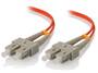 ALOGIC 1m SC-SC 10GbE Multi Mode Duplex LSZH Fibre Cable