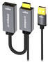 mbeat Tough Link HDMI 4K to DisplayPort 1.2Adapter with USB Power