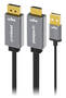 mbeat Tough Link 1.8m HDMI to DisplayPort Cable with USB Power, M to M
