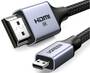 Ugreen 2m Micro-HDMI to HDMI Cable, supports 8K@60Hz, 4K@120Hz, 4K@144