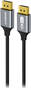 mbeat Tough Link 1.8m 16K DisplayPort 2.1 Cable, Space Grey