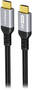 mbeat Tough Link 3m Certified 8K HDMI 2.1 Cable, Space Grey