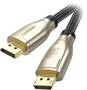 Ugreen 3m DisplayPort 1.4 Round Cable, Male to Male, Zinc Alloy Shell, Black