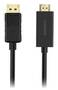 Cruxtec DH4K30H-03-BK 3m DisplayPort 1.2 to HDMI 2.0 Cable, Male to Male