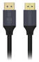 Cruxtec 3m 16K DisplayPort 2.1 Male to Male Cable, Black