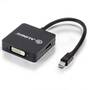 ALOGIC 3-in-1 Mini DisplayPort to DisplayPort HDMI DVI Adapter
