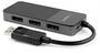 StarTech 3 Port Multi Monitor Adapter, DisplayPort 1.4 to 4K DP Hub