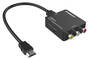 Simplecom HDMI to Composite AV CVBS 3RCA Video Converter 1080p Downsca