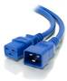 ALOGIC 2m IEC C19 to IEC C20 Power Extension, Blue